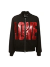 Givenchy Love Bomber Jacket In Black