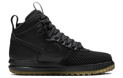 Nike Men's Lunar Force 1 Duckboots In Black