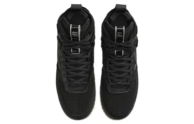 Nike Men's Lunar Force 1 Duckboots In Black