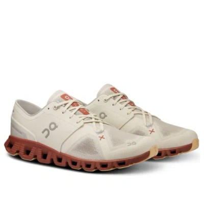 On Cloud X Lace-up Sneakers In Brown