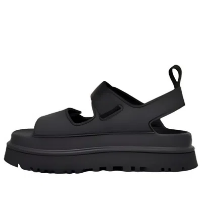 Ugg Venture Daze Slide Womens Suede Casual Slide Sandals In Black