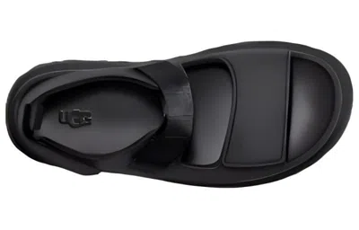 Ugg Venture Daze Slide Womens Suede Casual Slide Sandals In Black