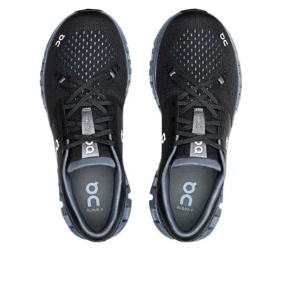 On Running Cloud X 4 'black Chambray'