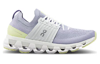 On Cloudswift 3 "nimbus/hay" Sneakers In Gray