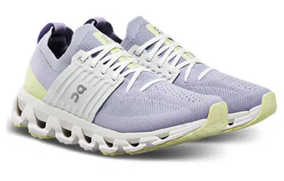 On Cloudswift 3 "nimbus/hay" Sneakers In Gray