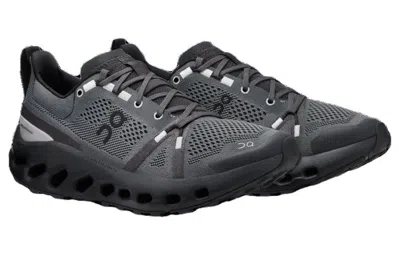 On (wmns)  Running Cloudsurfer Trail 'eclipse Black' In Gray