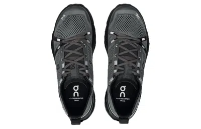On (wmns)  Running Cloudsurfer Trail 'eclipse Black' In Gray