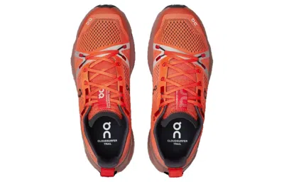 On Cloudsurfer Mesh Sneakers In Orange