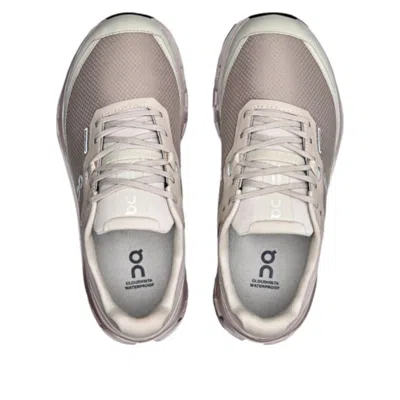 On (wmns)  Running Cloudvista 2 Waterproof 'fog Cinder' In Gray