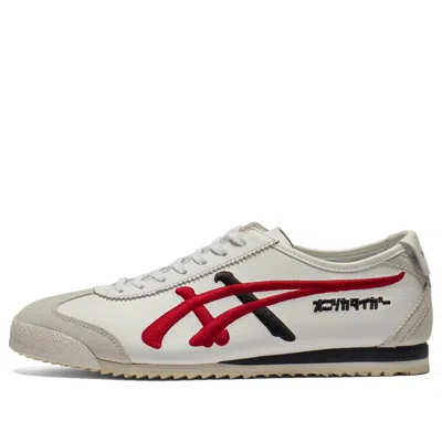 Onitsuka Tiger Mexico 66 Nm 'white Classic Red' In Gray