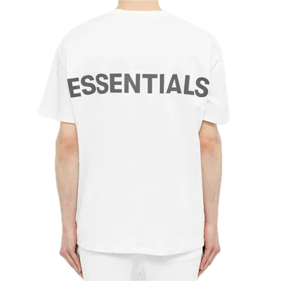 Essentials Fear Of God  T-shirt 'white Black'