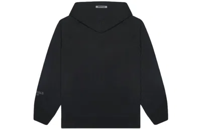 Essentials Fear Of God  Fw20 3d Silicon Applique Hoodie 'black' In Black