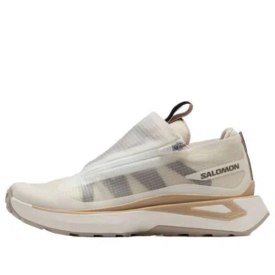 Salomon Beige Odyssey Elmt Advanced Clear Sneakers In Neutral