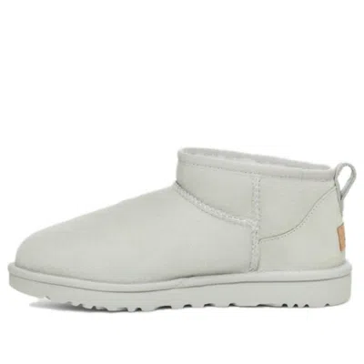 Ugg Classic Ultra Mini Boot In Goose In Gray