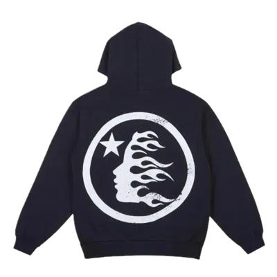 Hellstar Studios Basic Logo Hoodie 'black White'