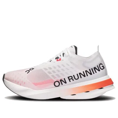 On (wmns)  Running Cloudboom Strike 'white Black Orange'