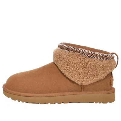 Ugg Classic Ultra Mini Maxi Curly | Brown | Size: In Brown
