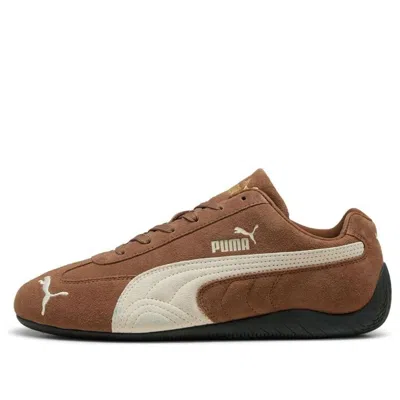 Puma Speedcat Archive Brown Sneakers With Side Logo In Suede Unisex