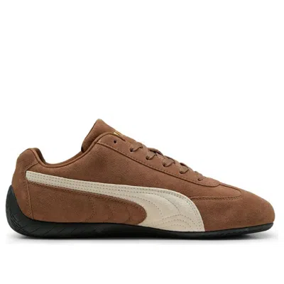 Puma Speedcat Archive Brown Sneakers With Side Logo In Suede Unisex