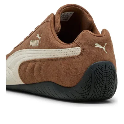 Puma Speedcat Archive Brown Sneakers With Side Logo In Suede Unisex