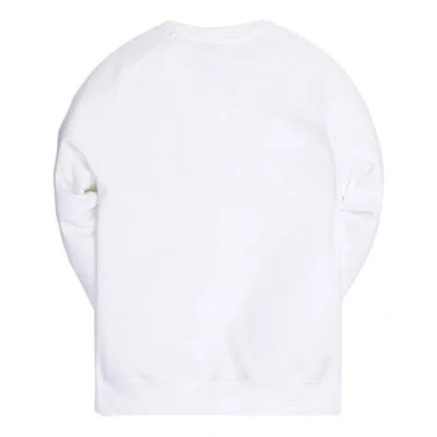 Kith X Nike For New York Knicks Fleece Crewneck 'white'