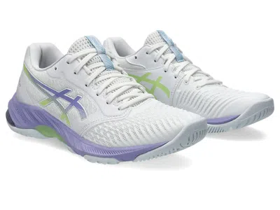 Asics (wmns)  Netburner Ballistic Ff 3 'white Vapor' In Multi