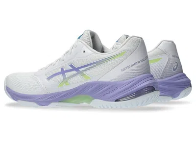 Asics (wmns)  Netburner Ballistic Ff 3 'white Vapor' In Multi
