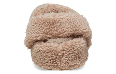 Crocs Classic Cozzzy Slipper In Mushroom