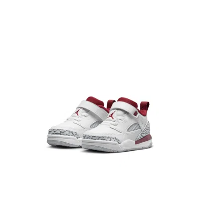 Air Jordan (td)  Spizike Low 'white Wolf Grey Anthracite Team Red'