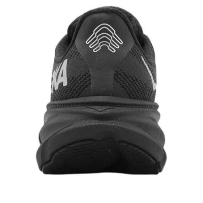 Hoka Clifton 9 Rubber-trimmed Recycled-gore-tex Invisible Fit Sneakers In Black
