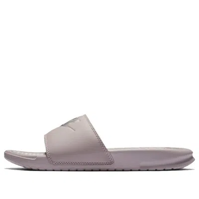 Nike (wmns)  Benassi Jdi Slides 'particle Rose' In Purple