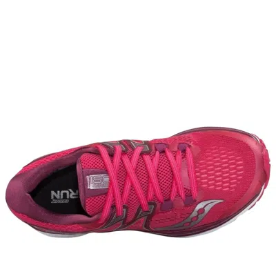 Saucony Triumph Iso 3 "pink Berry Silver" Sneakers In Pink