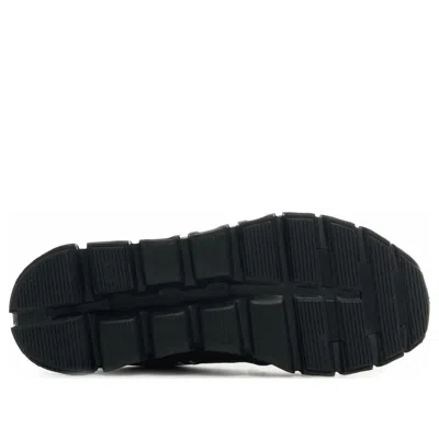 On Womens Cloud 6 Mesh Low-top Trainers Black Black F In Black