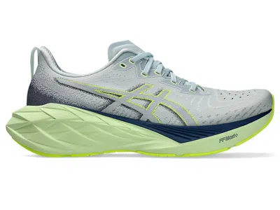 Asics Novablast 4 'grey Green' In Gray
