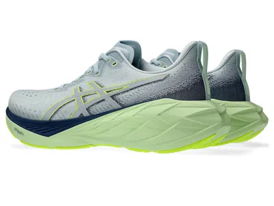 Asics Novablast 4 'grey Green' In Gray