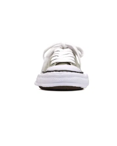Miharayasuhiro Maison Mihara Yasuhiro Peterson 23 Og Sole Canvas Low 'green' In Brown