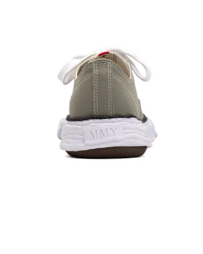 Miharayasuhiro Maison Mihara Yasuhiro Peterson 23 Og Sole Canvas Low 'green' In Brown