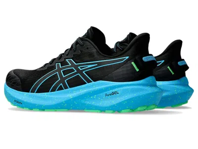 Asics Gt-2000 13 Lite-show 'digital Aqua' In Black