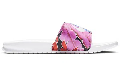 Nike (wmns)  Benassi Jdi Print 'ember Glow' In Multi