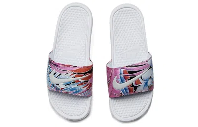 Nike (wmns)  Benassi Jdi Print 'ember Glow' In Multi
