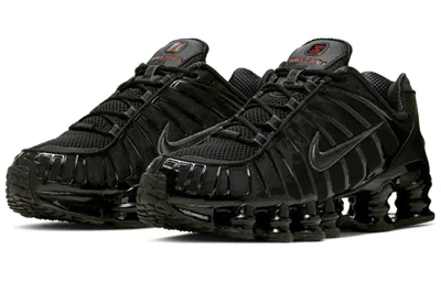 Nike Shox Tl Black Metallic Hematite In Black