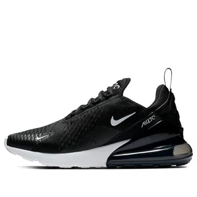 Nike Air Max 270 Sneakers In Black In White