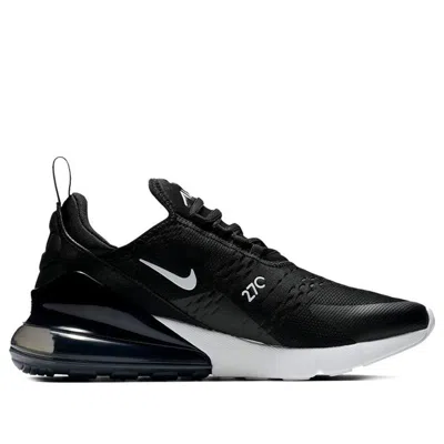 Nike Air Max 270 Sneakers In Black In White