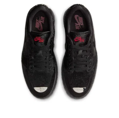 Air Jordan (wmns)  1 Low Brooklyn 'black Gym Red'