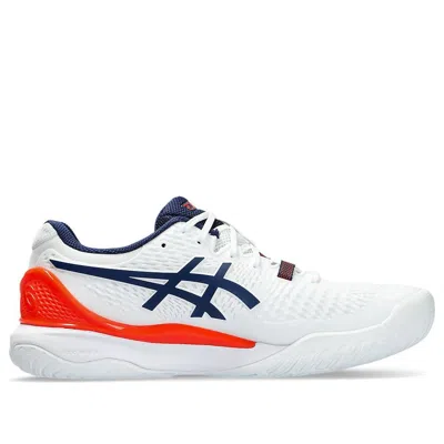 Asics Gel-resolution 9 'white Blue Expanse' In Multi