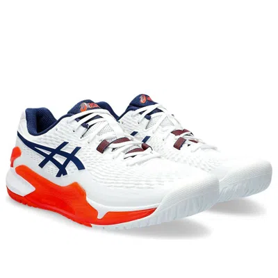 Asics Gel-resolution 9 'white Blue Expanse' In Multi