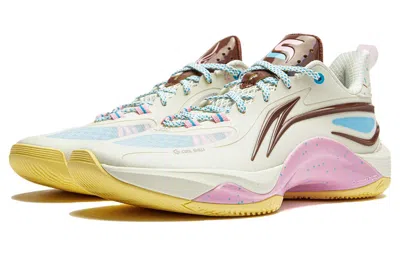Li-ning Shining On Court 'beige Brown Pink'