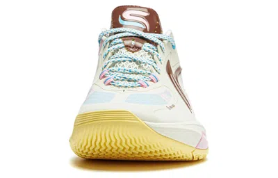 Li-ning Shining On Court 'beige Brown Pink'
