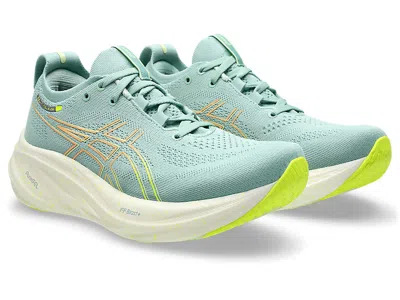 Asics (wmns)  Gel-nimbus 26 Sneakers 'light Celadon Safety Yellow'