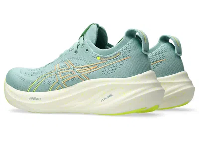 Asics (wmns)  Gel-nimbus 26 Sneakers 'light Celadon Safety Yellow'